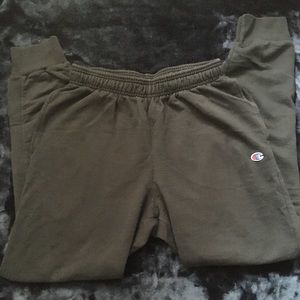 Black champion sweatpants